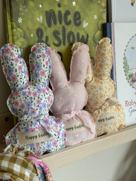 Handmade Easter Bunny Keepsake – Happy Easter Decoration