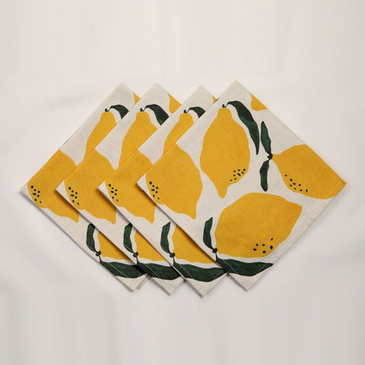 Lemon Napkin Set