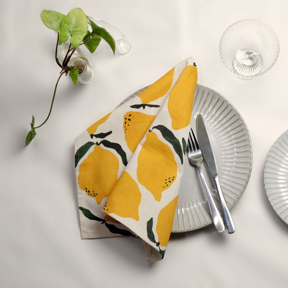 Lemon Napkin Set