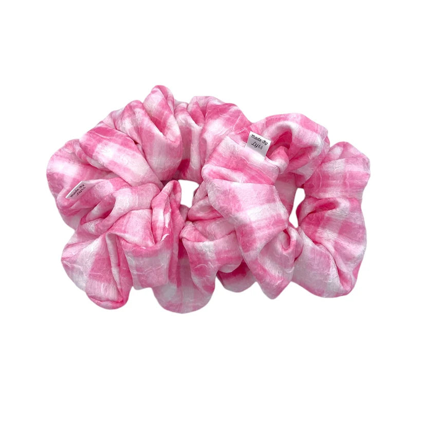 Made By Lyss Clara Scrunchie,  Pink Regular