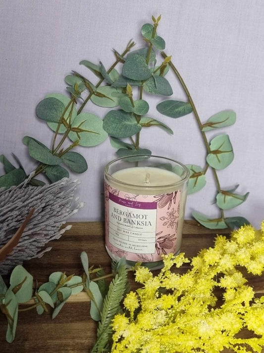 Moss and Ivy Candles Bergamot and Banksia Candle