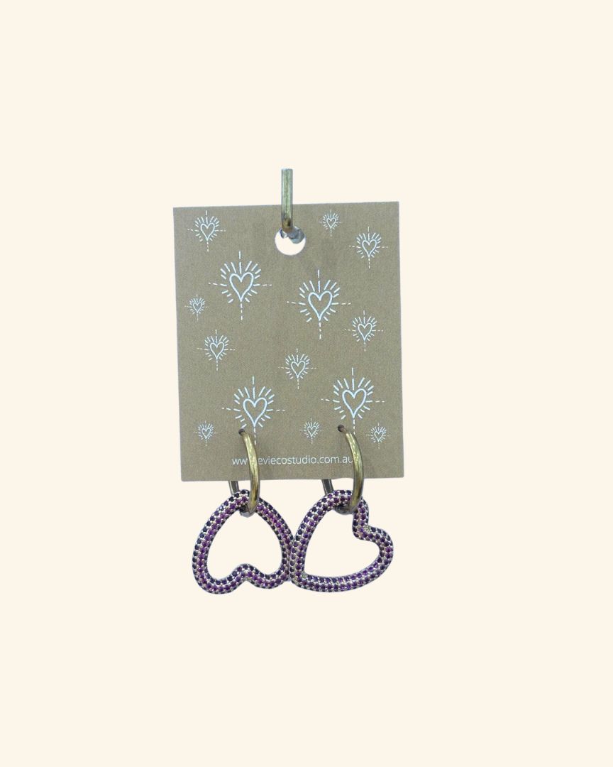 Evie & Co Studio Bonnie Gold Heart