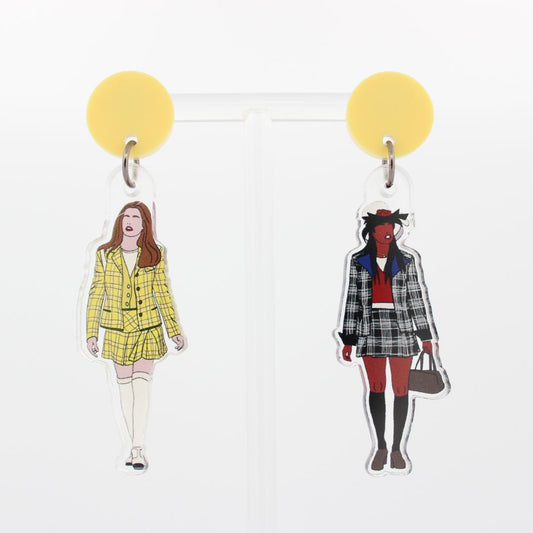 Ginger Pins Originals Clueless Cher & Dionne Earrings
