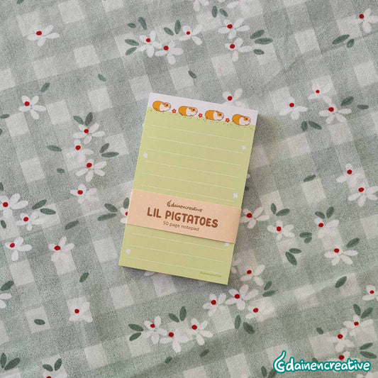 Dainen Creative Little Guinea Pig Rule Notepad,   77 x 123 mm