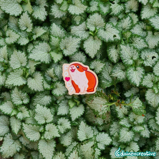 Dainen Creative Lil Pig Wooden Magnet,   38 x 38 mm