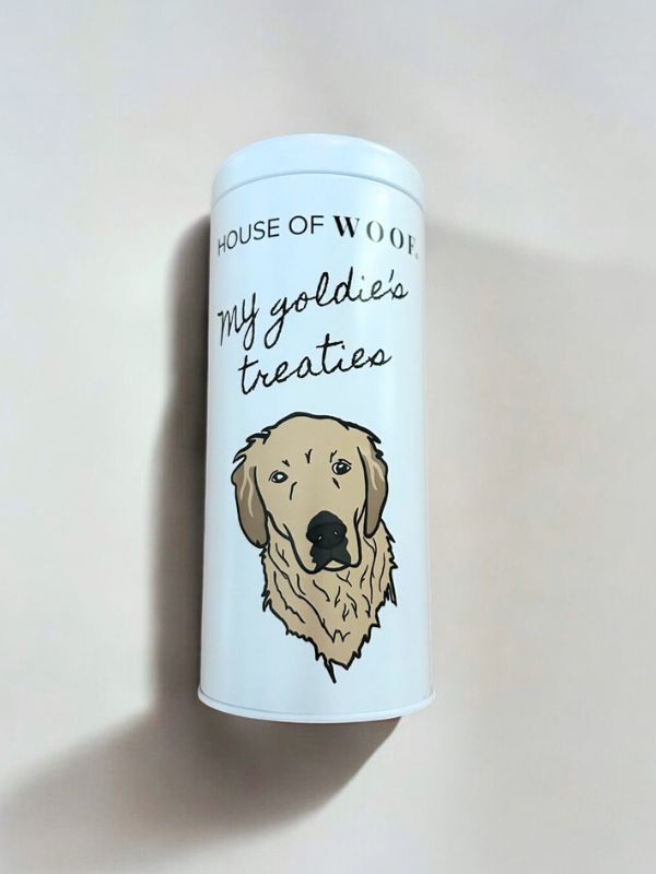 House of Woof Golden Retriever tin,   150g