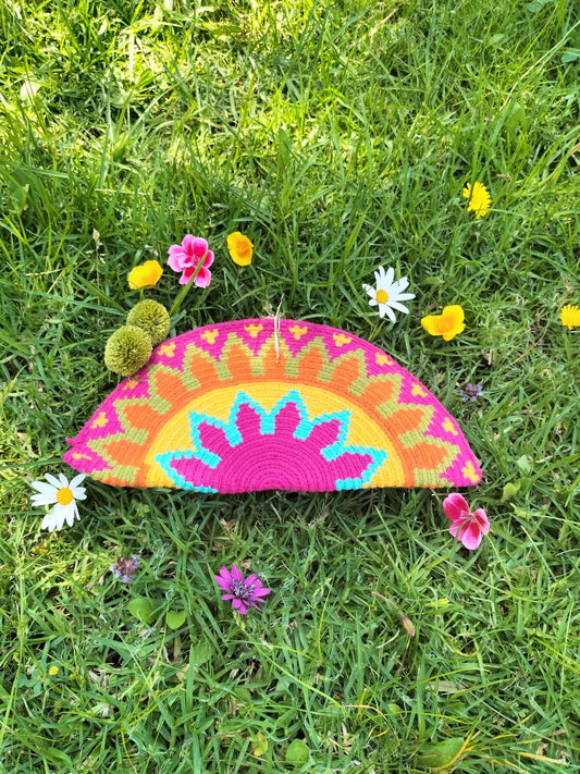 Fleur Darling Wayuu Clutch,  Sofia CLUTCH SIZE