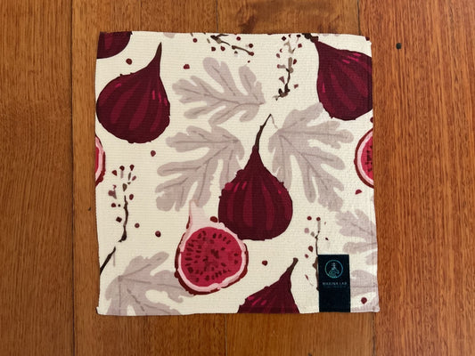 Marina Lab Multipurpose microfibre cloth,  Pomegranate 20cm x 20cm