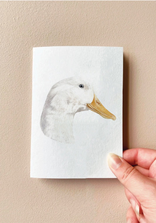 Annalise Paints Gloria the Duck