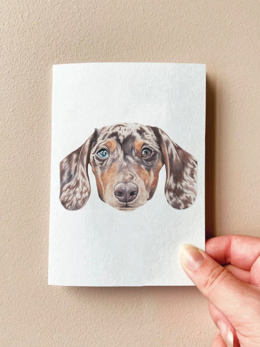 Annalise Paints Jimmy the Sausage Dog