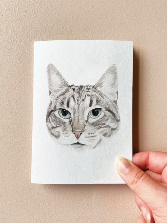 Annalise Paints Poppy the Tabby