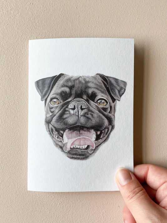 Annalise Paints Cola the Pug