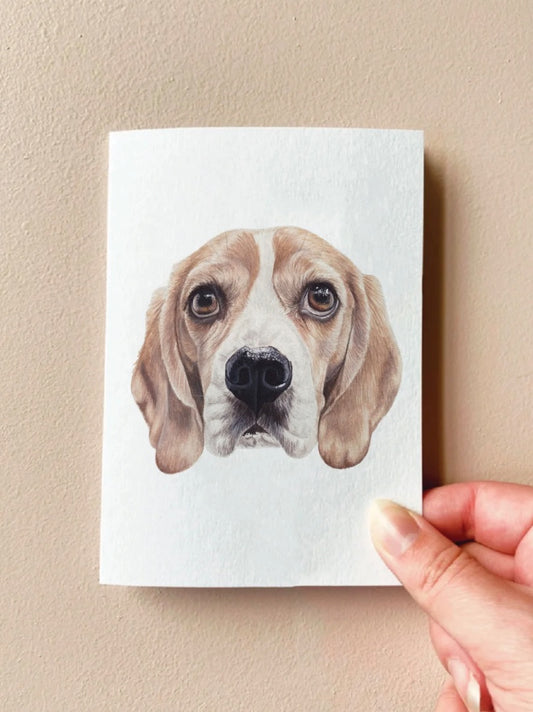 Annalise Paints Florence the Beagle