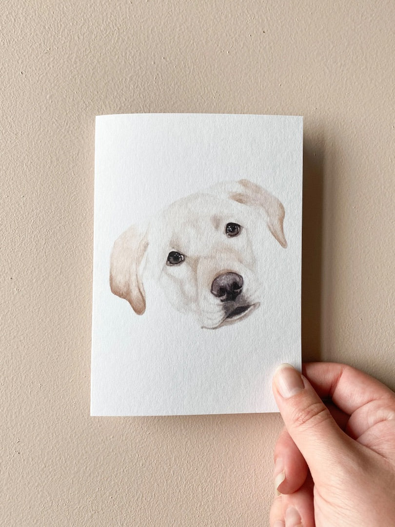 Annalise Paints Ginny the Golden Labrador