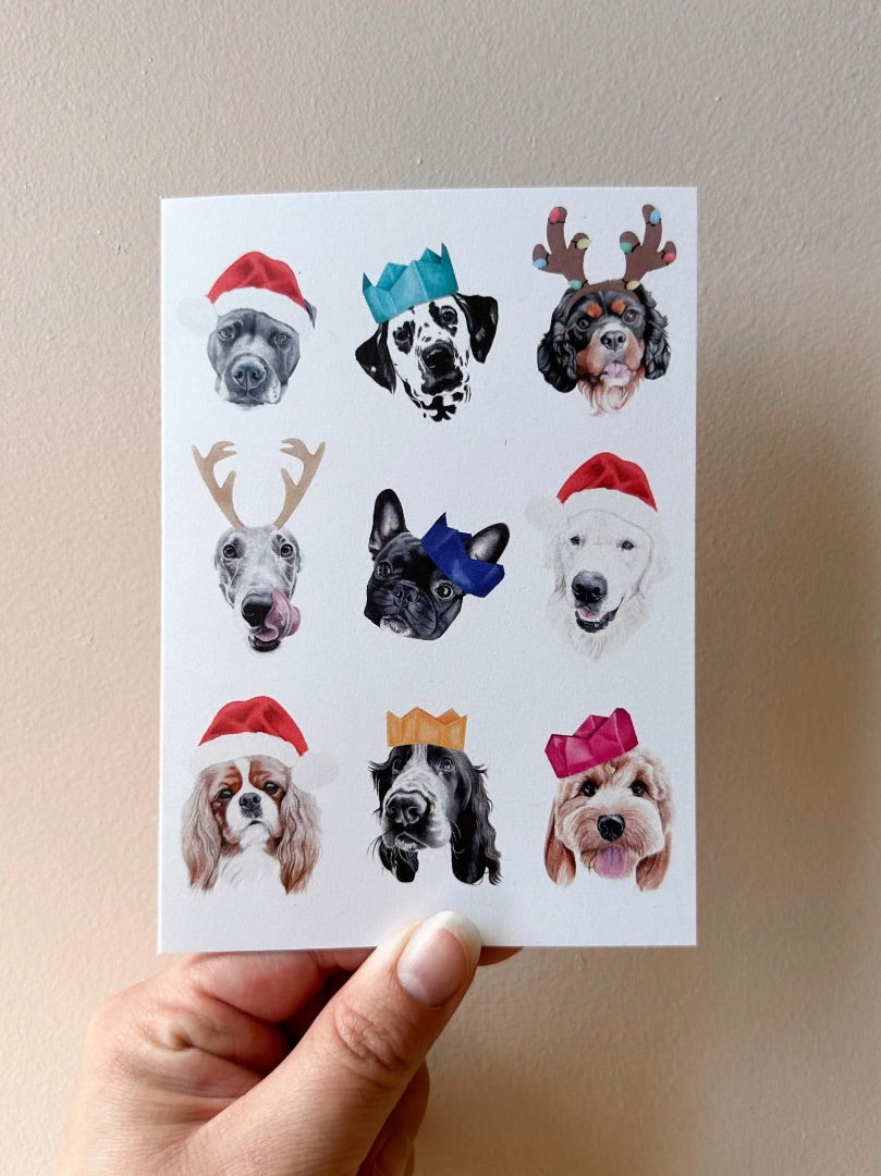 Annalise Paints Deck the Paws