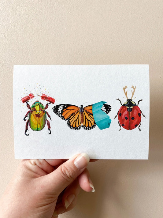 Annalise Paints Merry Bug-mas