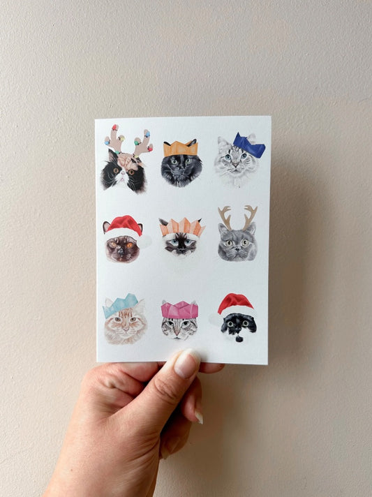 Annalise Paints Meowy Christmas