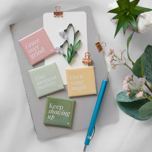 This Moment Matters - Affirmation Magnet by Sprinkle Press