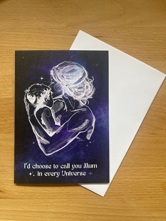 Ebony & Ivory Collective Mumma Universe Card