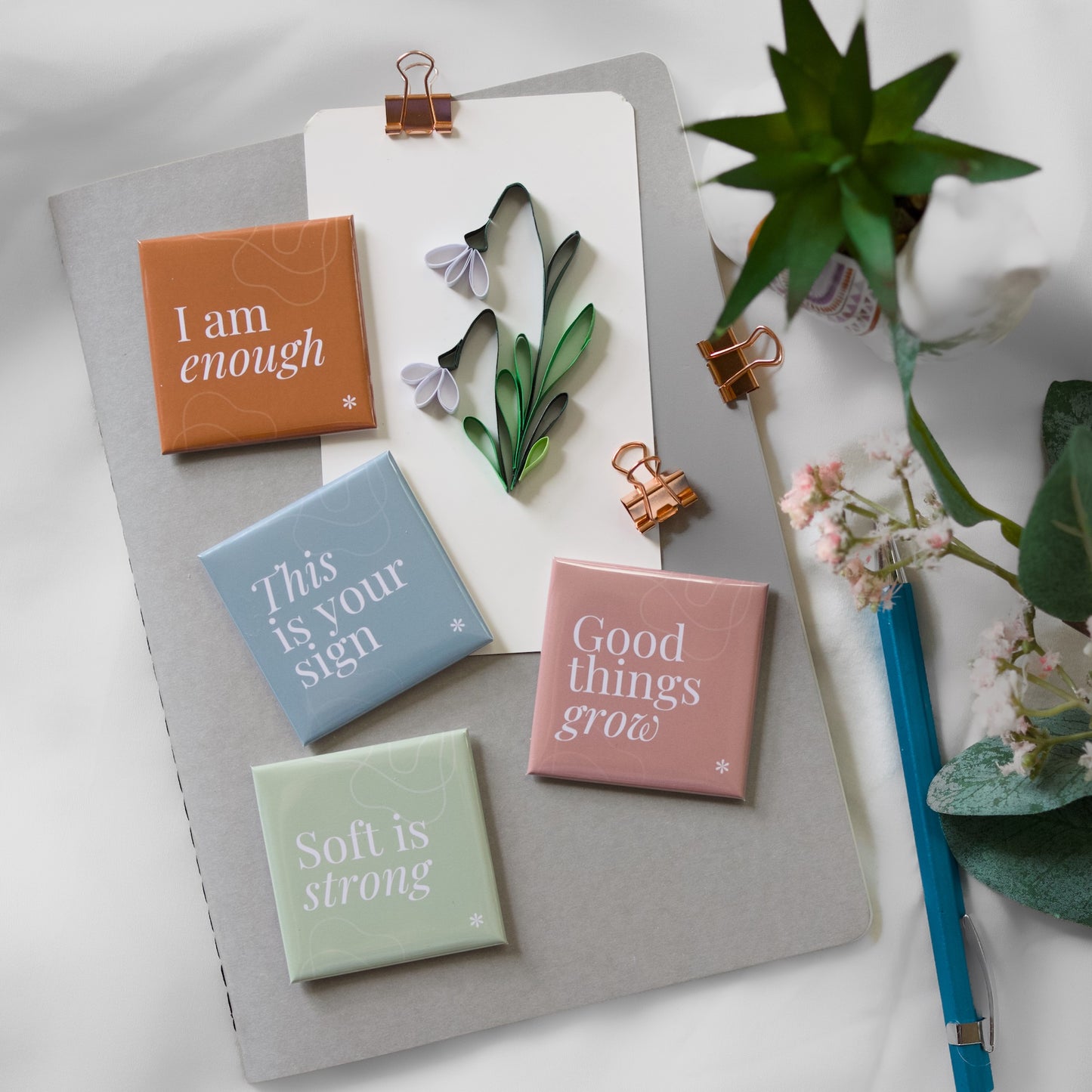 Soft is Strong - Affirmation Magnet by Sprinkle Press