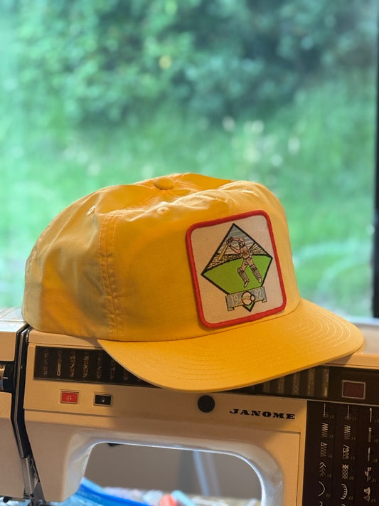 Root’d Threadworks Cricket World Cup Hat,  Yellow