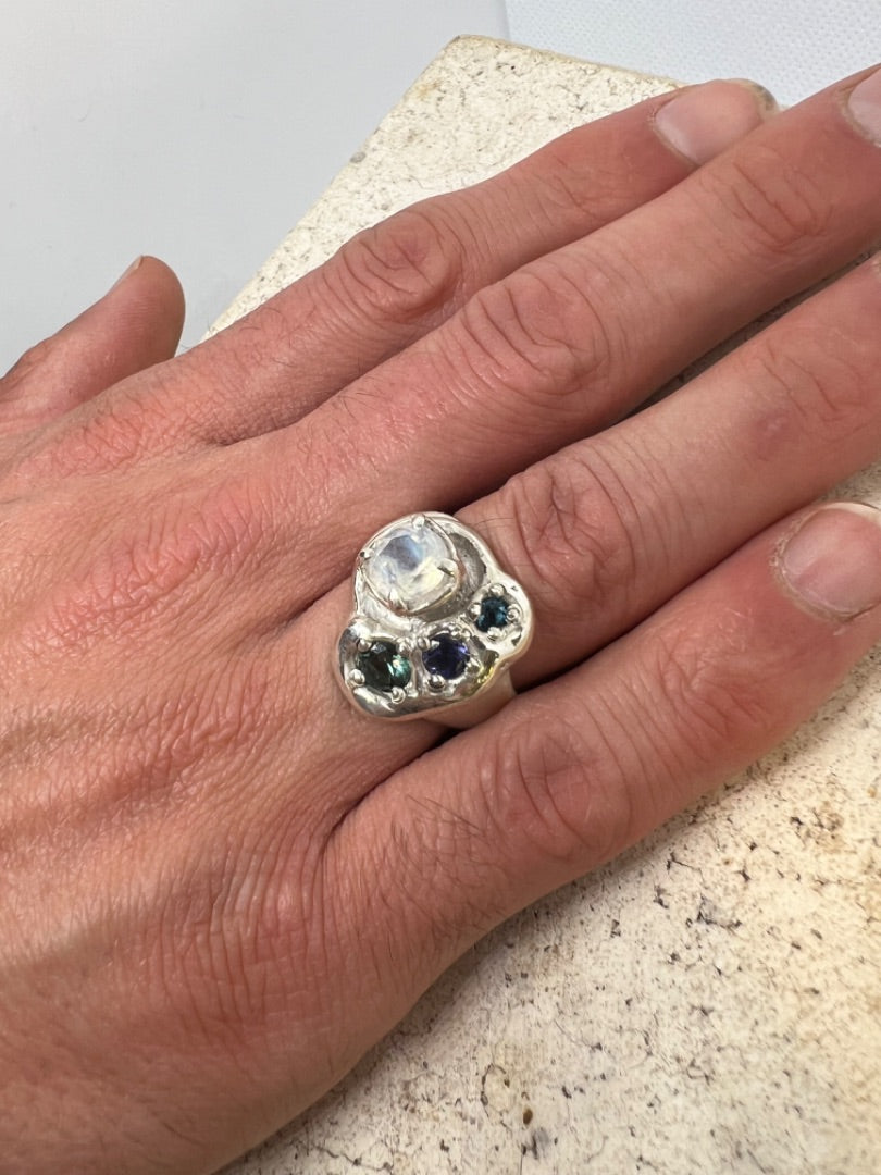 Moon Beam Ring | Byteshayla
