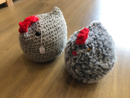 Getting My Stitches Together Large Crochet Chicken