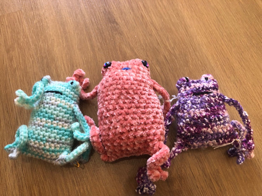 Getting My Stitches Together Leggy Froggy