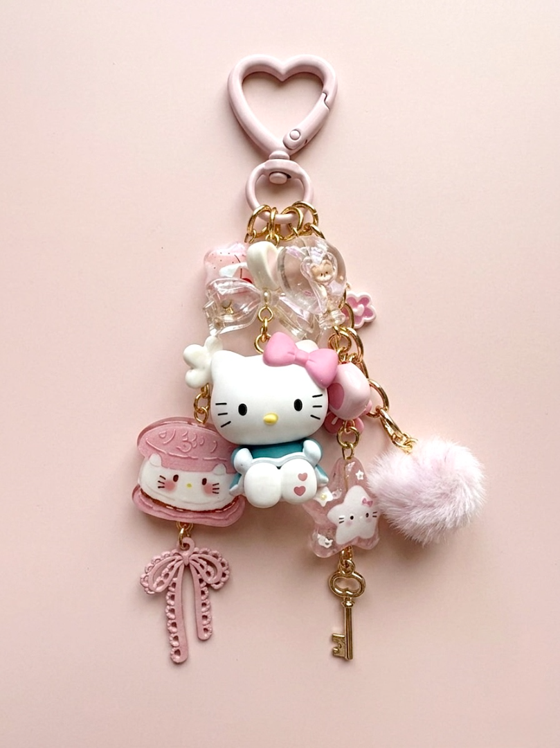 mushieblobs studio Bag Charm: Hello Kitty,  Pink