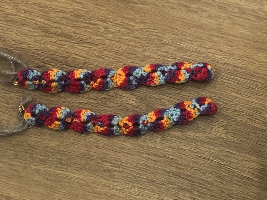 Getting My Stitches Together Crochet bookmark