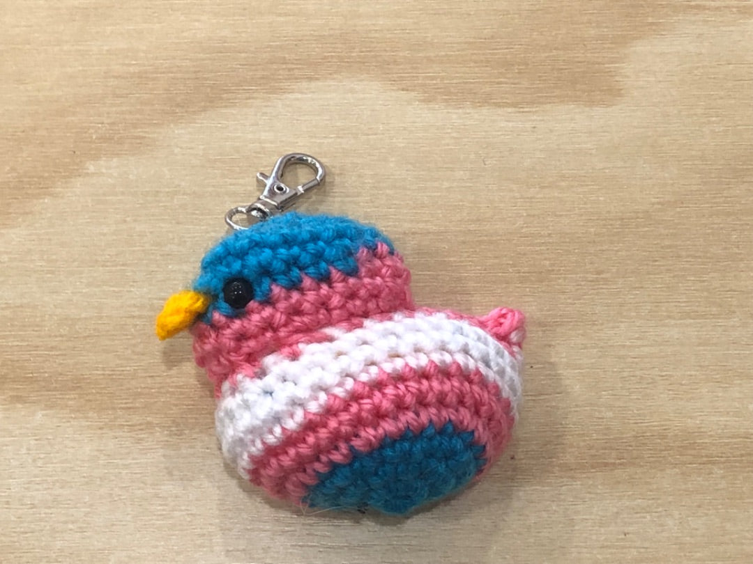 Getting My Stitches Together Trans Pride Duck