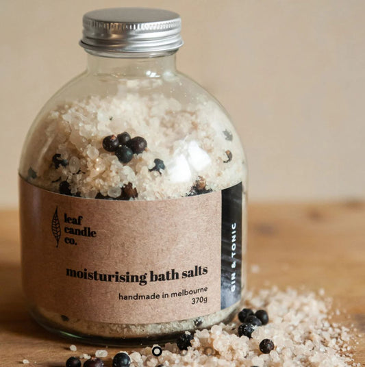 Leaf Candle Co Gin & Tonic Bath Salts