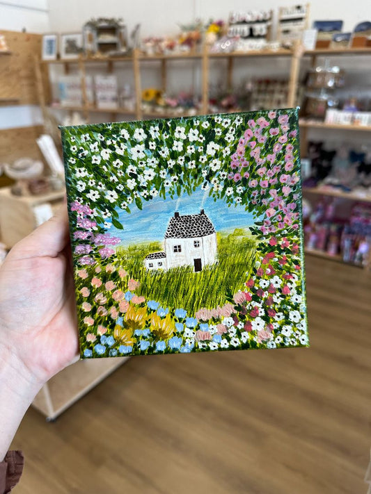 Love Always Collective 'Home In The Meadow' 6 x 6 inch