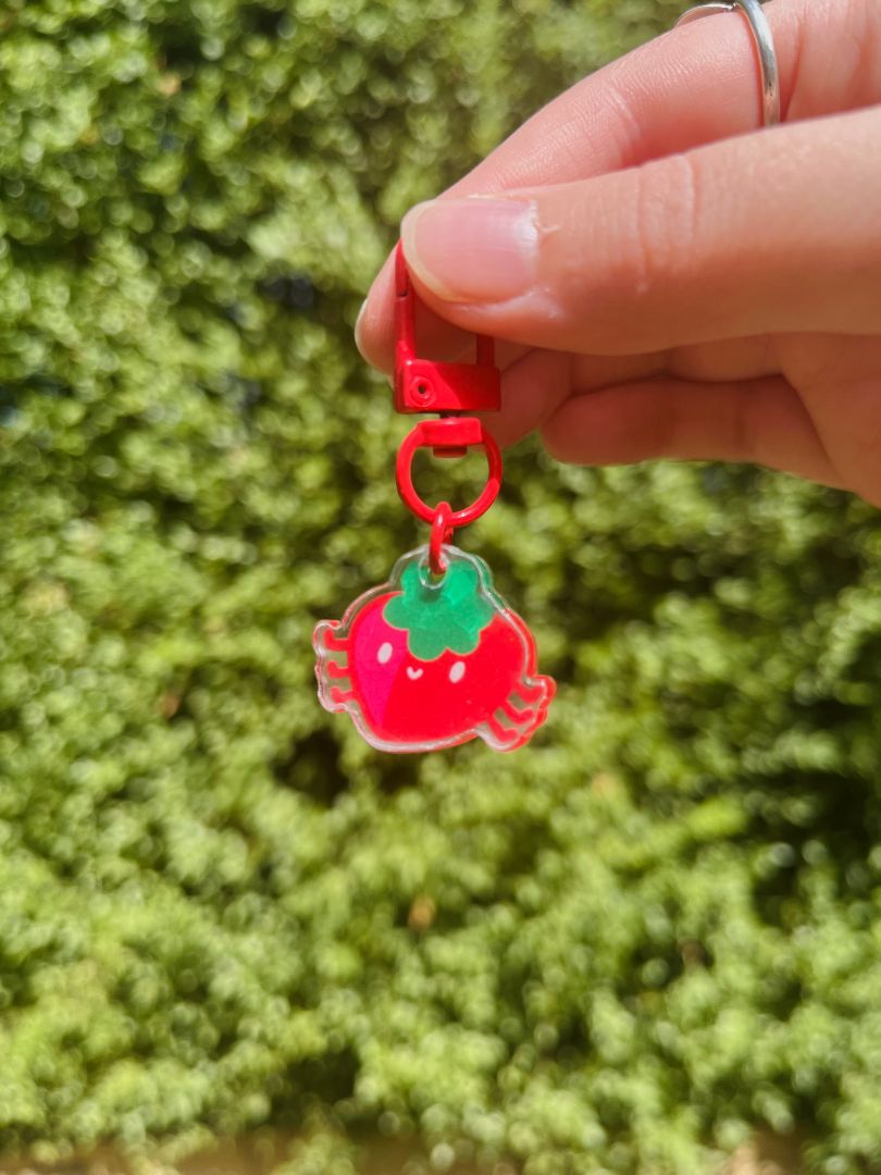 Seedi Bun Seedi Keychain (small),  Red small