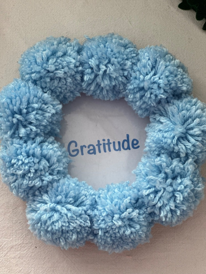 P and P Pompom Pompom Photo Frame,  Greens One size
