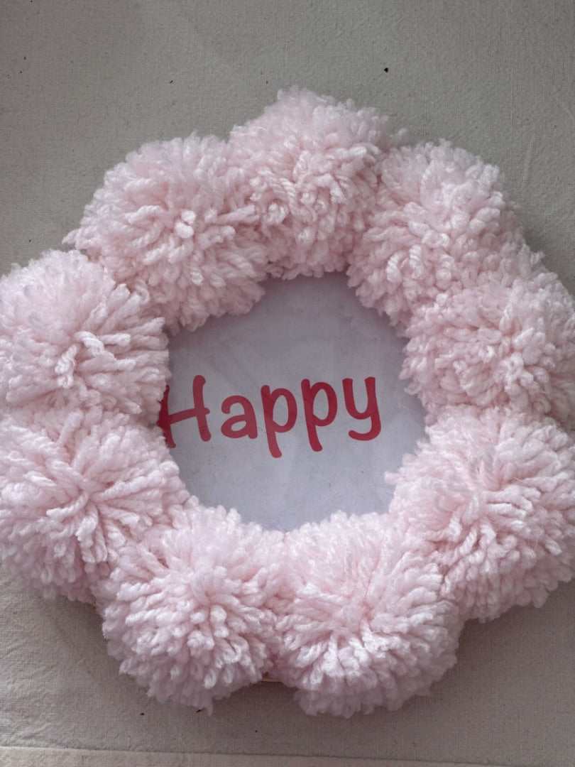 P and P Pompom Pompom Photo Frame,  Greens One size