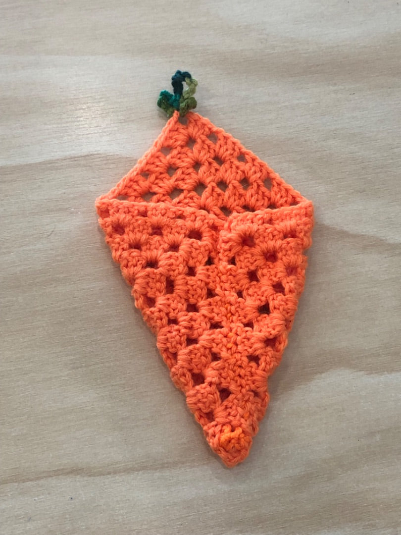Getting My Stitches Together Crochet Carrot