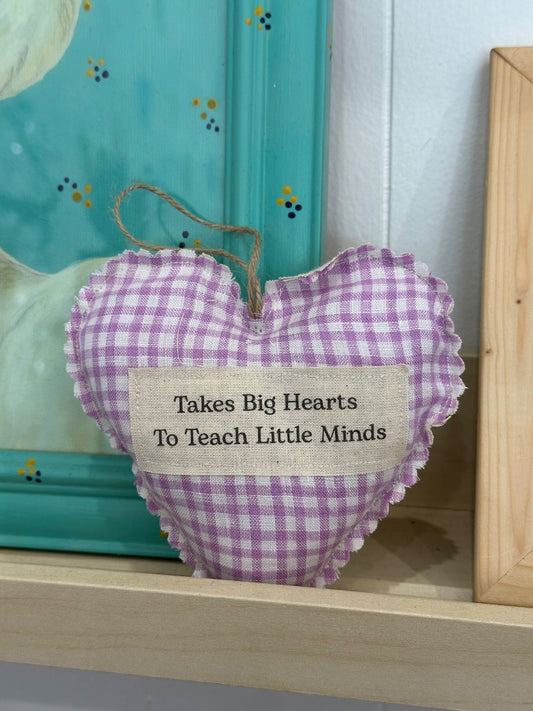 Ellen Mohan Creative Takes Big Hearts Ornament