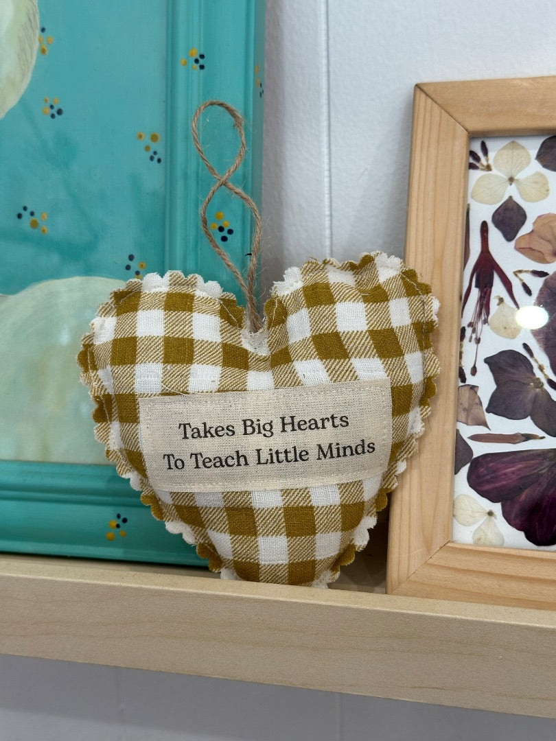 Ellen Mohan Creative Takes Big Hearts Ornament