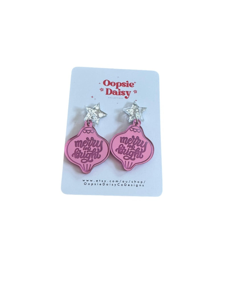 Oopsie Daisy Collections Merry and Bright,  Pink Mini