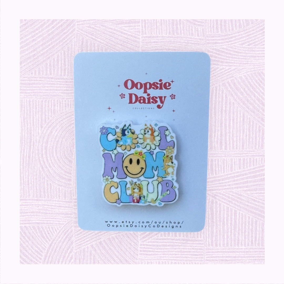 Oopsie Daisy Collections Bluey Cool Mums Club,  Purple