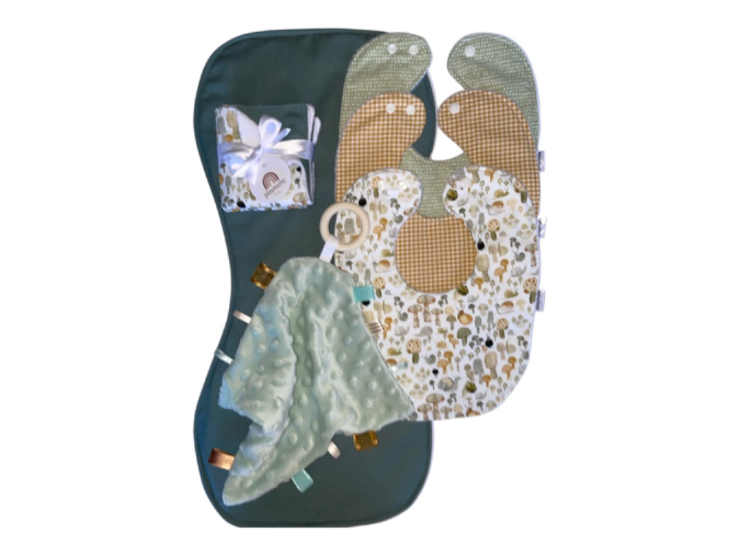 Playmate kids Baby large gift box,  Neutral mushroom design Large gift box