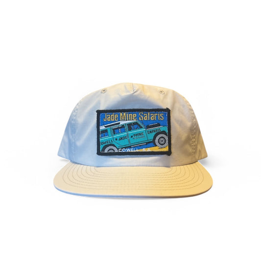 Root’d Threadworks Jade Mine Safaris hat,  Bone