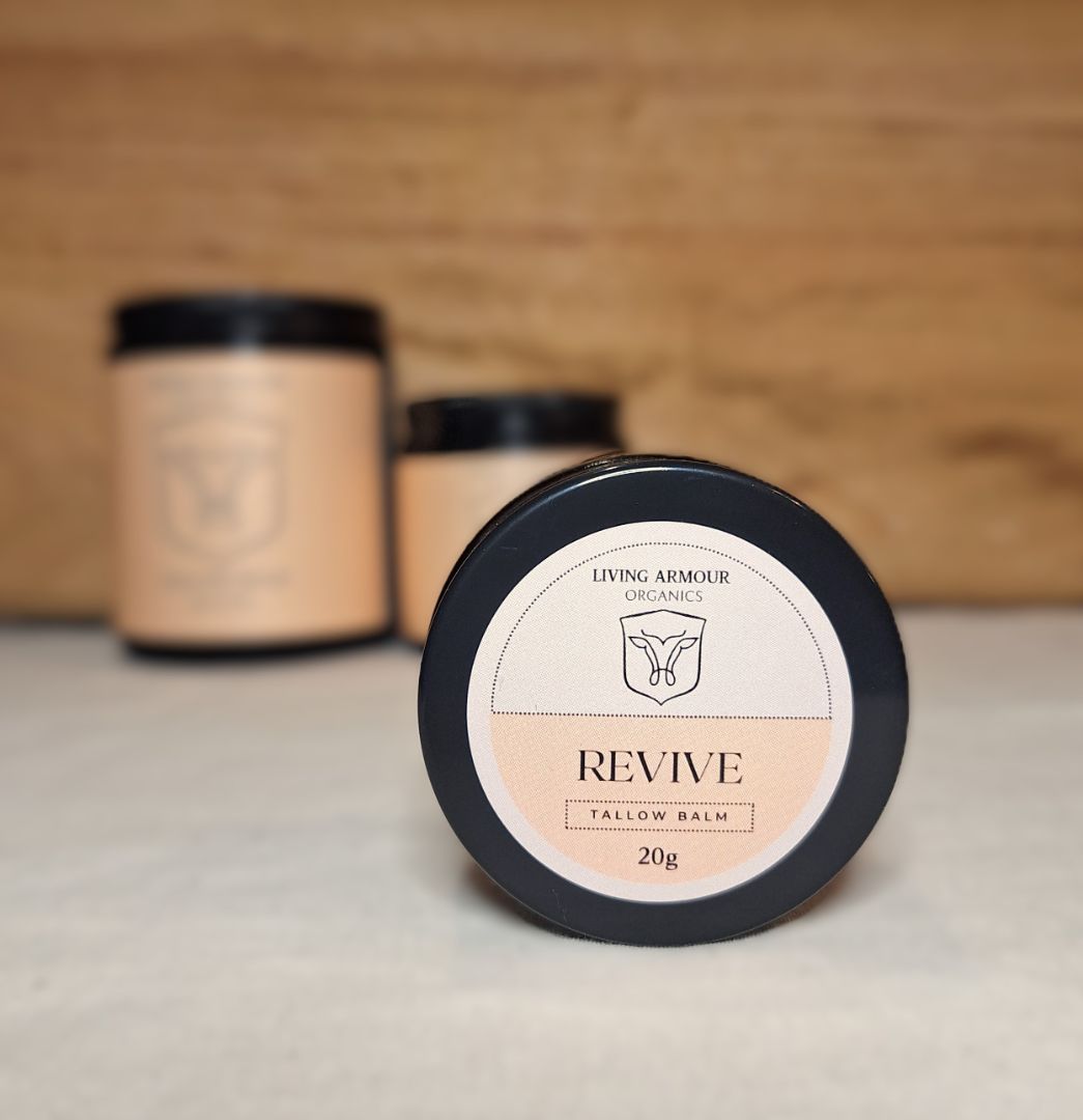 Living Armour Organics REVIVE Tallow Balm,   20ml