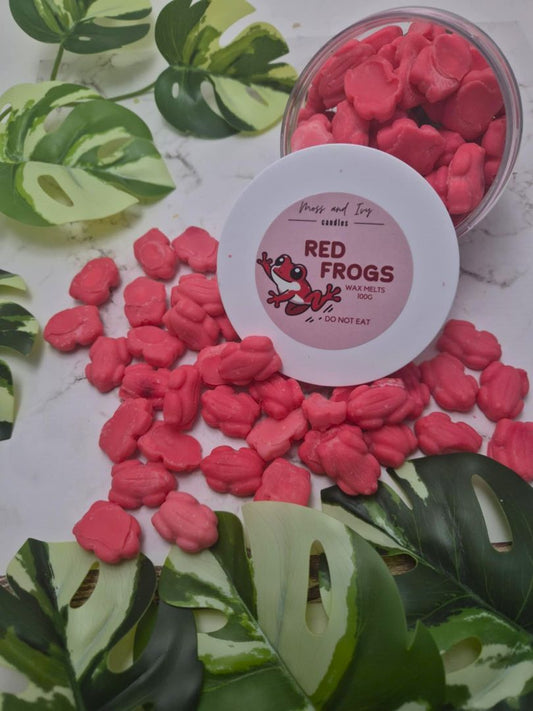 Moss and Ivy Candles Sweet Shoppe,  Red Frogs 100g