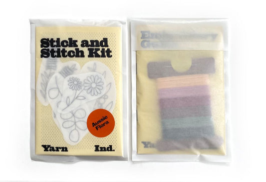 Yarn Industries Stick & Stitch - Flowers