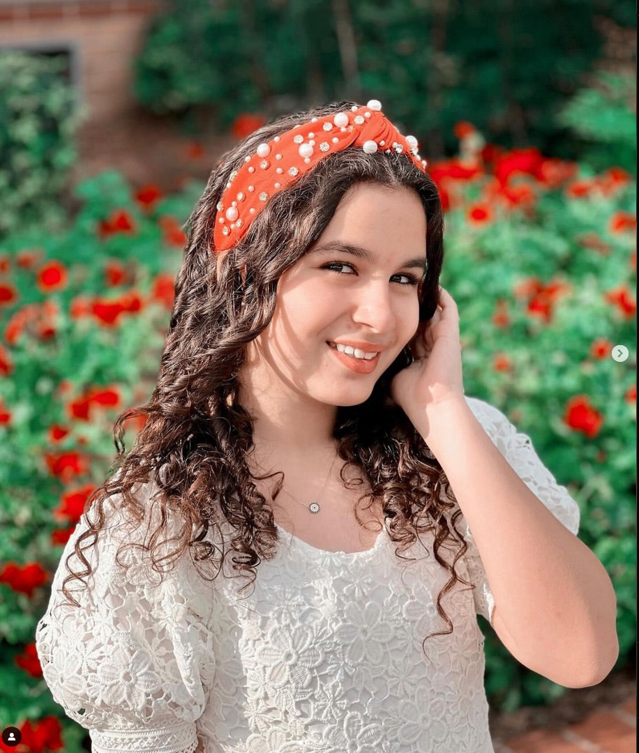 Scarlettandsisters Galentine Headband,  Red One size fits all