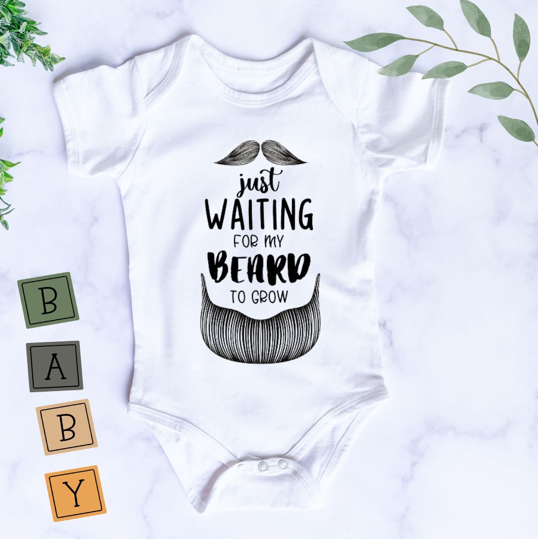 Creations by Julietta Onesie - Beard (3-6M),   3-6M