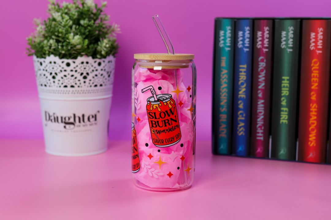 Daughter of My Mum Glass Tumblers - Slow Burn