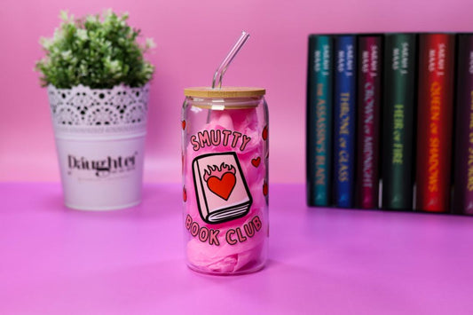 Daughter of My Mum Glass Tumblers - Smutty Book Club